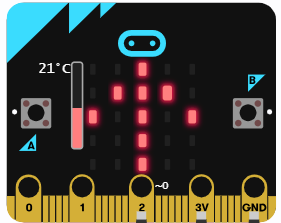 Proyecto Microbit Sensor de Temperatura